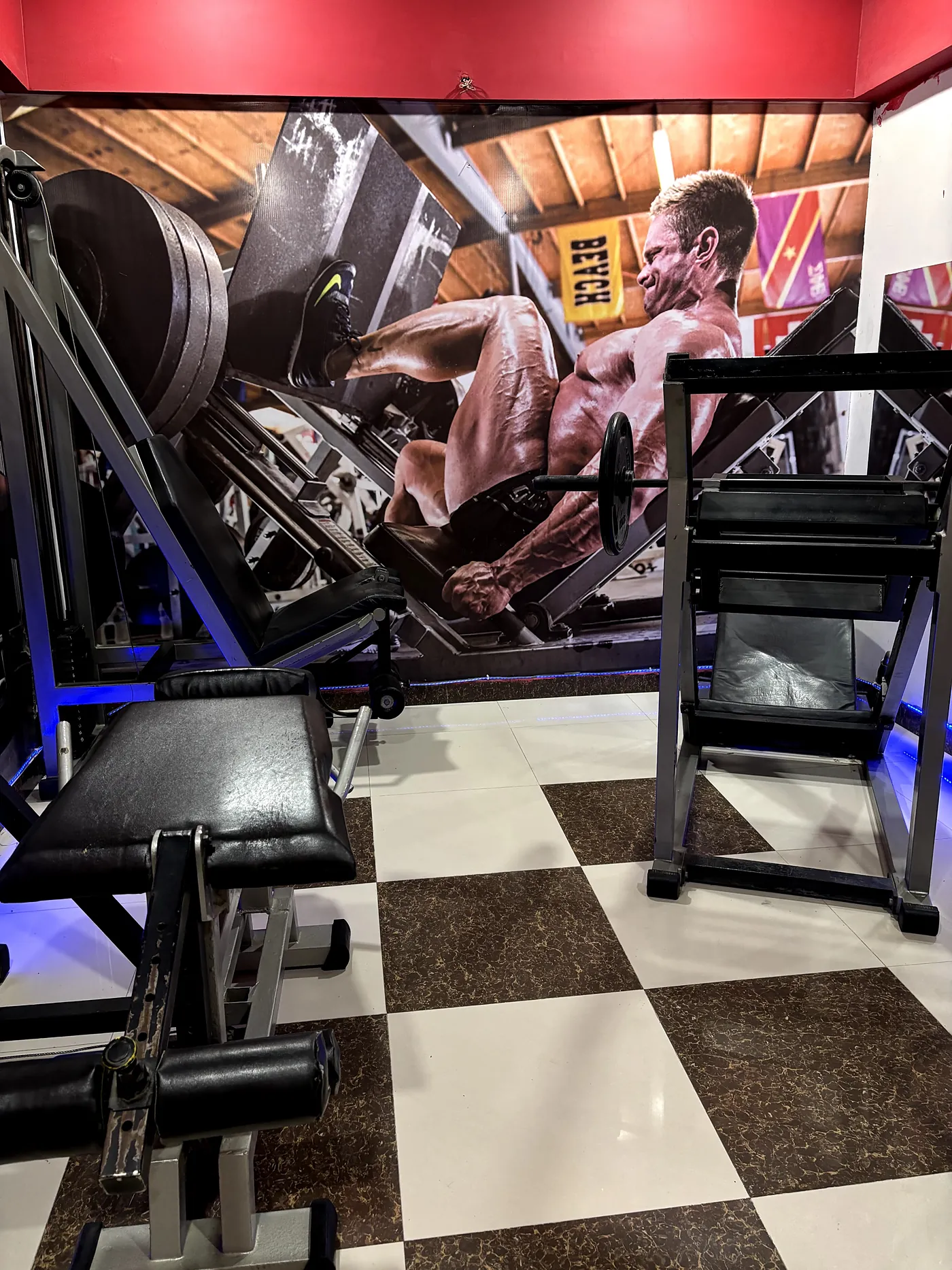 Leg day wall